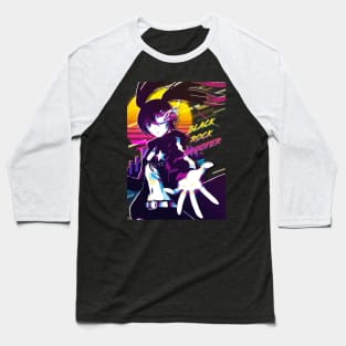 Black Rock Shooter Baseball T-Shirt